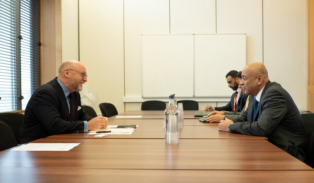 GCC Secretary General Meets Chair of UK Parliaments International Trade Committee